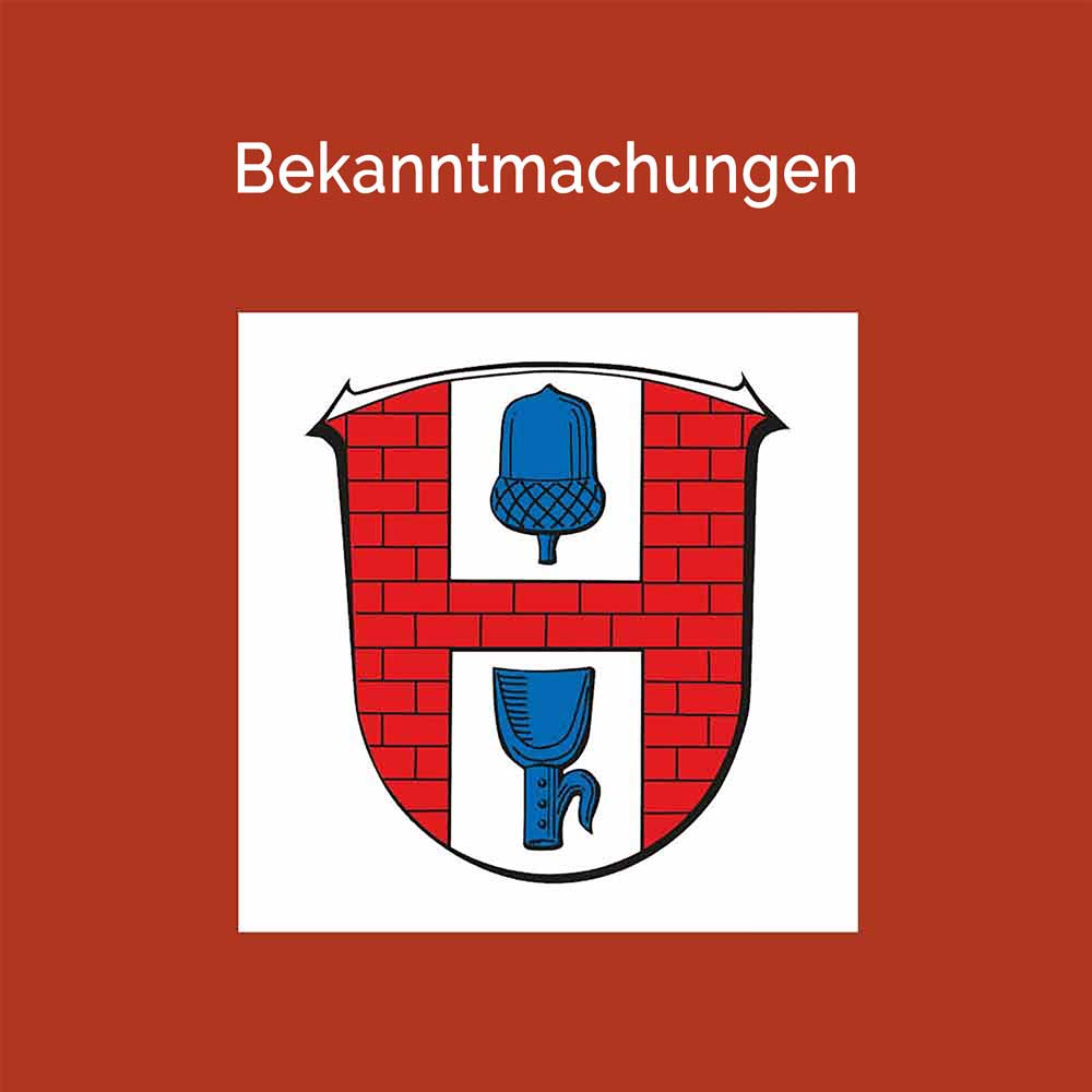 Bekanntmachungen